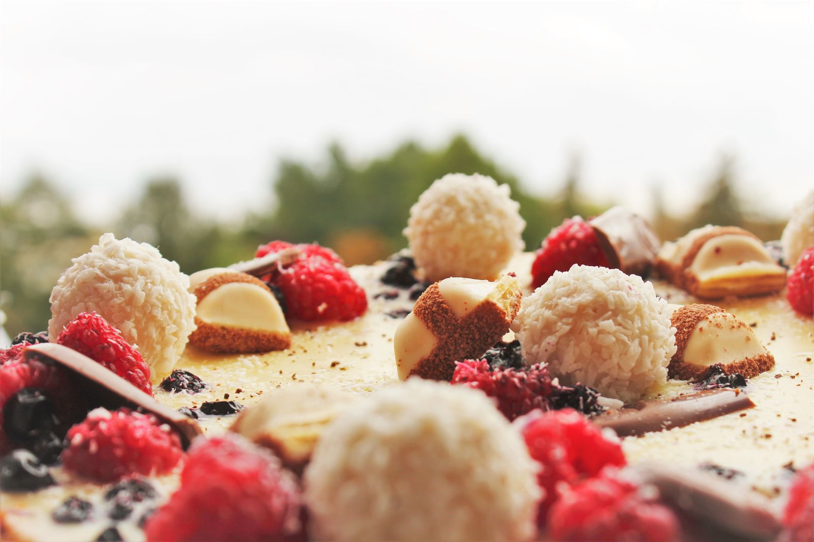 Himbeer-Dessert